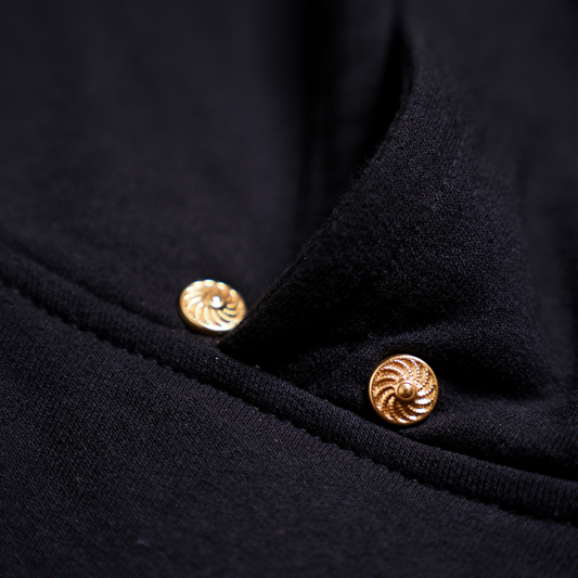 Golden Swirl Armor Snaps